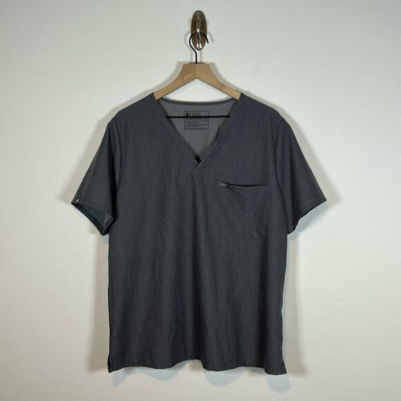 Figs Catarina One-Pocket Scrub Top Graphite/Grey Size XXL - Picture 4 of 10